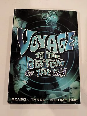 Voyage To The Bottom Of The Sea - Season 3: Vol. 1 (DVD 2009 3-Disc Set)  • $32