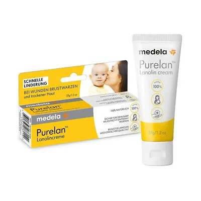 Medela Purelan Ointment 37 G Medela Purelan 37g Lanolin Cream • $18.40
