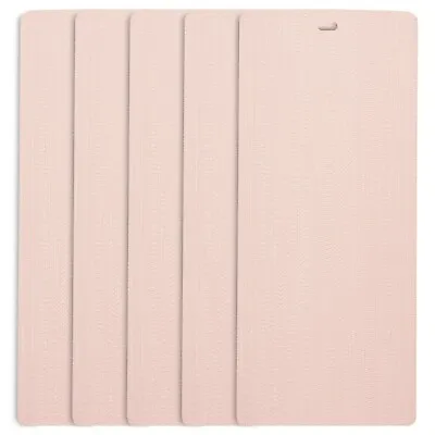 DALIX Arctic Vertical Window Blinds Premium Textured Set 5 Pack Qty / Pink Ice • $24.99