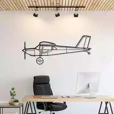 Wall Art Home Decor 3D Acrylic Metal Plane Aircraft USA Silhouette S-21 • $87.99