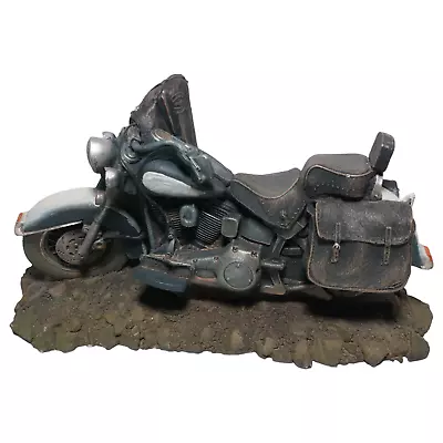 Vintage Resin Motorcycle Replica Figurine Keypoint Highly Detailed Man Cave • $24.95