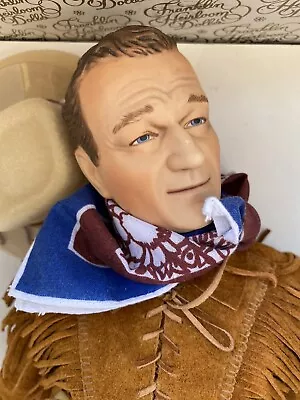 Franklin Mint John Wayne Doll • $349.99