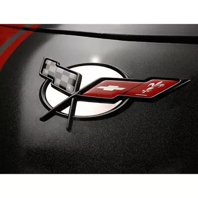 Emblem Inserts 8p For 1997-2004 Chevy Corvette C5 [Stainless Steel/Polished] • $58.05