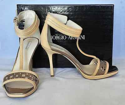 £112.86 • Buy NEW!! $650 GIORGIO ARMANI Women's Shoes PUMP/CLASSIC Size US 9 - 10