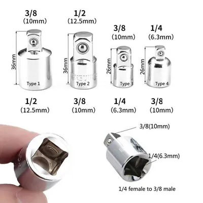3/8  To 1/4  1/2 Inch Drive Ratchet Converter Socket Adapter Reducer Air Imp.L3 • $2.92