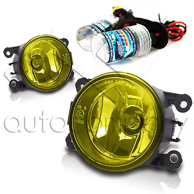 2005-2015 Ford Mustang Replacements Fog Lights W/HID Conversion Kit - Yellow • $93.19