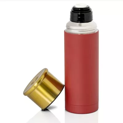 1 L SHOTGUN SHELL THERMOS Coffee Hunting Hot Insulated Stainless Steel Mug Flask • $29.99