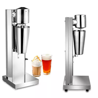 Commercial Electric Milk Shake Machine Drink Tea Mixer Smoothie Blender 650ML • £58.29