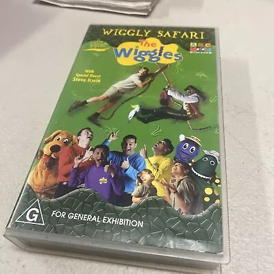 The Wiggles Wiggly Safari  On VHS Cleaned And Tested • $9.99