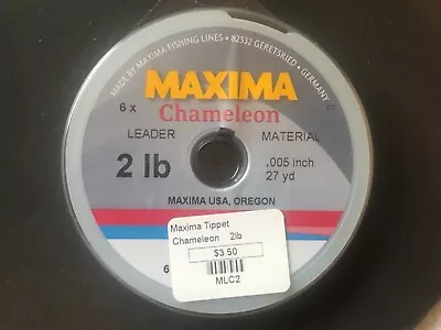 Maxima Chameleon Leader Wheel 2lb • $3.50