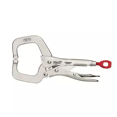 Milwaukee C Clamp Regular Jaws 6 Inch Torque Lock Locking Wide Jaw Hand Tool New • $24.95