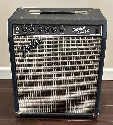 Fender Sidekick Bass 30 Combo Amplifier 1980s Japan Made Vintage Working Tested • $264.95