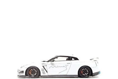 Onemodel 1:18 Nissan GT-R (R35) Tuned By MINE'S In White • $699.99