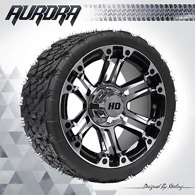 GOLF CART 14  RIHNO WHEELS/RIMS And 20  'AURORA' ALL-TERRAIN TIRES DOT RATED • $569