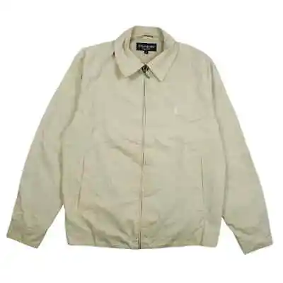 Yves Saint Laurent YSL Lightweight Harrington Jacket | Beige (M) • £125