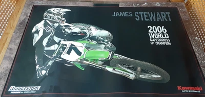 $45 • Buy James Bubba Stewart #7. 2006 WORLD CHAMP Poster 24  X 36  