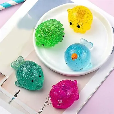 $10.93 • Buy Cute Mochi Squishies Fidget Toys Animal Moshi Kawaii Kids Gifts Squeeze Toys AU