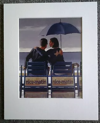 Jack Vettriano  Blue Blue  Mounted Art Print Single Mount 10 X 8  • £3.99