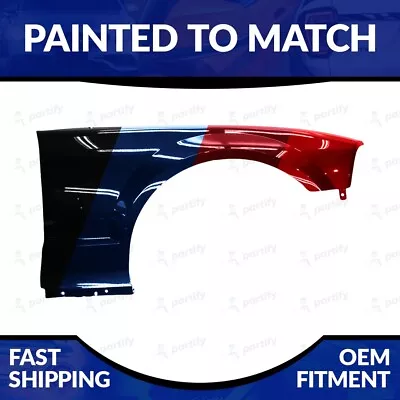 NEW Painted Passenger Side Fender For 2005-2009 Ford Mustang W/ Emblem Holes • $373.99