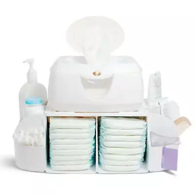 Munchkin® Baby Diaper Stacker Change Organizer White Unisex • $21.32