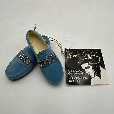 Elvis Presley Blue Suede Shoes Ornament 2022 • $17.99