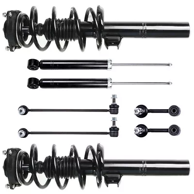 For VW Jetta Passat Rabbit Rear Shock Front Complete Struts Assembly & Sway Bar • $175.99