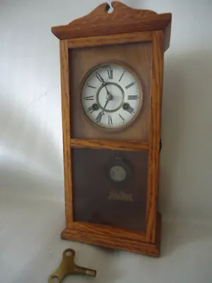Antique Chiming Regulator Mantle Clock? Spares Or Repair. • £12.50