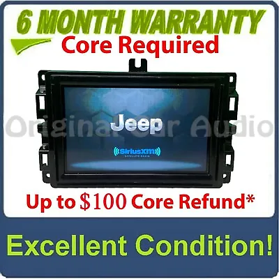 2017 - 2021 Jeep Compass OEM 7  Touchscreen AM FM Uconnect Radio Receiver VP2 • $625.50