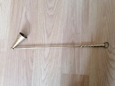 £8.90 • Buy Vintage Collectable Brass Candle Snuffer Antique Snuff Extinguisher Hinged