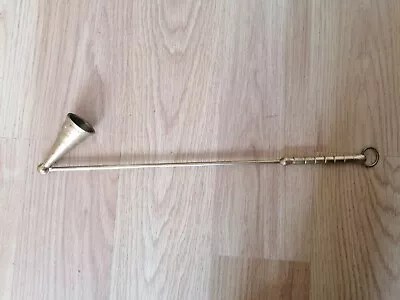 £8.90 • Buy Vintage Collectable Brass Candle Snuffer Antique Snuff Extinguisher Hinged