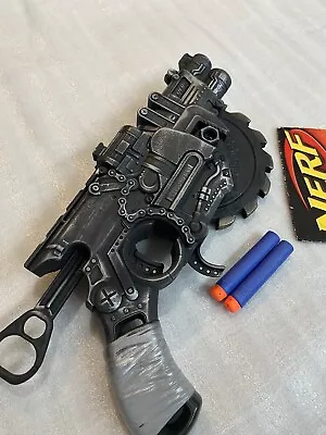 Nerf Zombie Crosscut Blaster Pistol Buzz Saw  Gun Sidearm Workng Prop Steampunk • $27.95