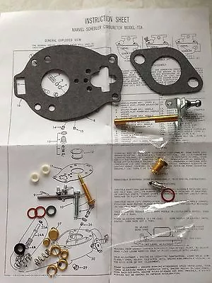 Ford Marvel Schebler Carburetor Kit Carb 800tsx428tsx500tsx551tsx577 • $32