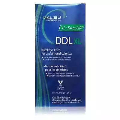 Malibu C Professional DDL XL Direct Dye Lifter Extra Lift 0.7oz 20g • $12.41