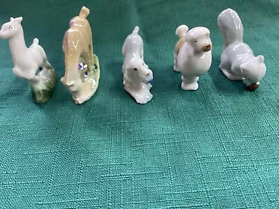 Wade First Whimsies Set 1 From 1953! Complete Set Of 5 Animals • £12