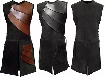 Archer Armor Leather Tunic Medieval Reenactment Celtic Armor Cosplay Costume 1Pc • $224.99