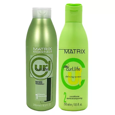 Curl Life Shampoo And Conditioner 8.5 Oz (Duo) • $9.99