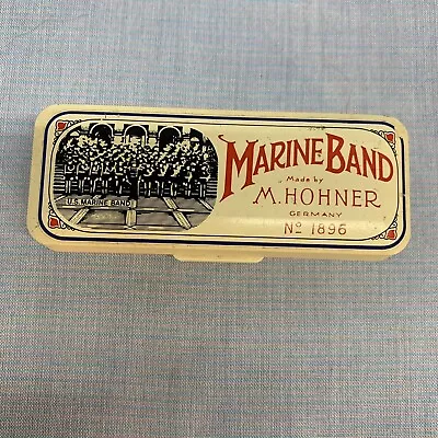 Harmonica M. Hohner Marine Band No. 1896 A440 Key Of C Germany Orig Box • $24.99