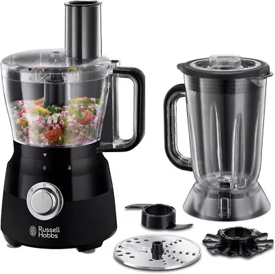 Multi Food Processor Plus 2-in-1 Blender + Processor Black • $169.97