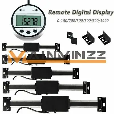 External Remote DRO Display Lathe Magnet Linear Scale 150/200/300/500/600/1000mm • $57.93