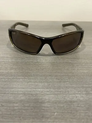 Maui Jim BARRIER REEF MJ 792-16B Brown/Bronze Glass Polarized Sunglasses • $119.99