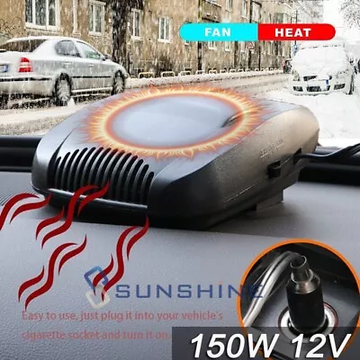 2-Mode Air Conditioner For Car 12V DC Plug In Vehicle Heating Cooling Heater Fan • $16.99