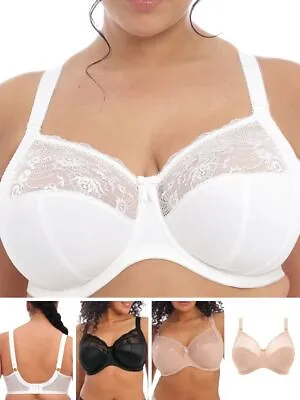 Elomi Morgan Bra Full Cup Three Section Cup Banded Side Support Bras Lingerie • £37.42