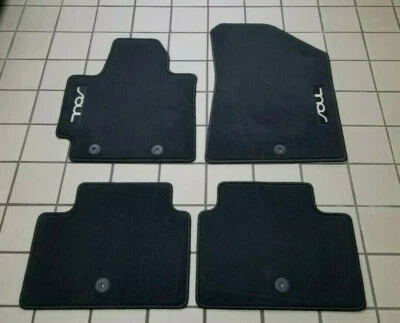 $49.75 • Buy 2014-2019 Kia Soul Carpeted Floor Mats 4pc Set Kia OEM Factory Mats B2F14-AC700