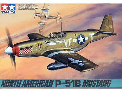 Tamiya 61042 1/48 North American P-51B Mustang • $33.99