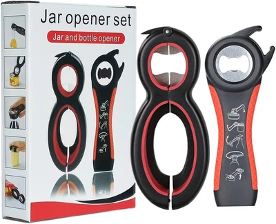 £11.49 • Buy Otstar 6 In 1 Jar Opener And Bottle Opener With 5 In 1 Multi-Function Opener To