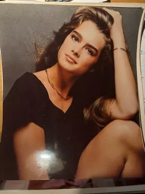 Pretty Baby Blue Lagoon Brooke Shields Movie Stars Kodak Photograph 7x9 Photo • $10