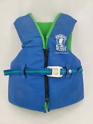 $23.99 • Buy Youth Adjustable Fishing Vest Life Jackets Chest 24-28 Americas Cup Model 909