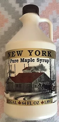 Maple Syrup New York 100% Pure Amber Rich/ Dark Robust/Very Dark Half Gallon • $28.95