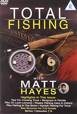 Total Fishing Series 1 Episode 7-9 Matt Hayes BRAND NEW FACTORY SEALED DVD • £4.99