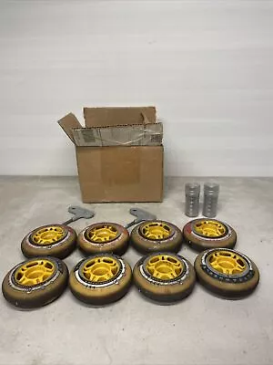 U9 Roller Hockey Ultra Wheels 80mm 78A- Lot Of 8 B7 • $12.99